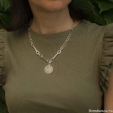 Колье Fiore Luna, ROSE QUARTZ