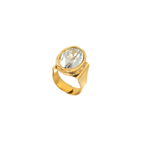 Кольцо Celeste G, разъемное, с кристаллом Swarovski, CS25.1-2089 хрустальный