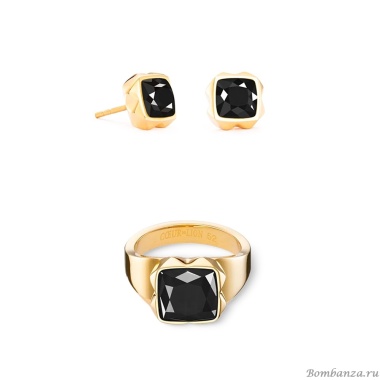 Кольцо Coeur de Lion, Black-Gold, 1200/40-1316 54