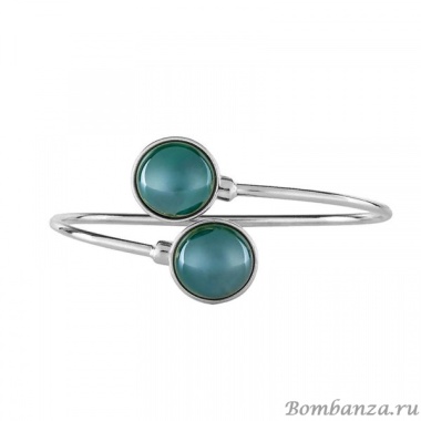 Браслет Possebon, Pearl Green Agate