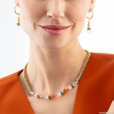 Серьги Coeur de Lion, Multicolour Sunset, 3021/21-1546 Серьги Coeur de Lion, Multicolour Sunset, 3021/21-1546