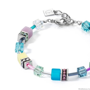 Браслет Coeur de Lion, Multicolour Pastel Silver, 2838/30-1580 Браслет Coeur de Lion, Multicolour Pastel Silver, 2838/30-1580. Германия