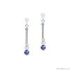 Серьги Coeur de Lion, Blue 5048/21-0700
