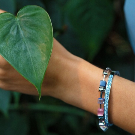 Браслет Coeur de Lion, Light Blue, 0114/33-0720. Германия