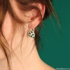 Серьги TARATATA, Green, с цветной смолой, TT-E24-09772-104 зеленый Серьги TARATATA, Green, с цветной смолой, TT-E24-09772-104 зеленый