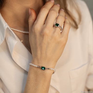 Браслет Fiore Luna, EMERALD, CCH03676-07 Браслет Fiore Luna, EMERALD, CCH03676-07