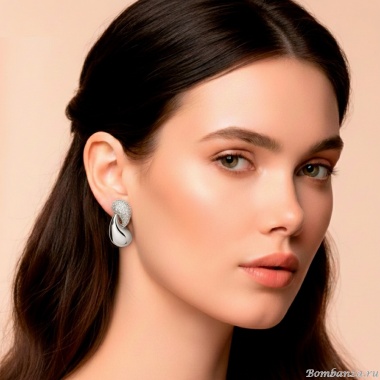 Серьги Fiore Luna,, AG210038E-002 S Серьги Fiore Luna,, AG210038E-002 S