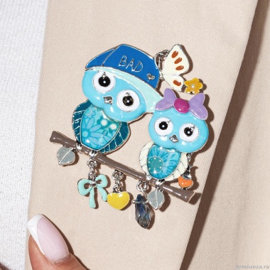 Брошь Shadore, Совы