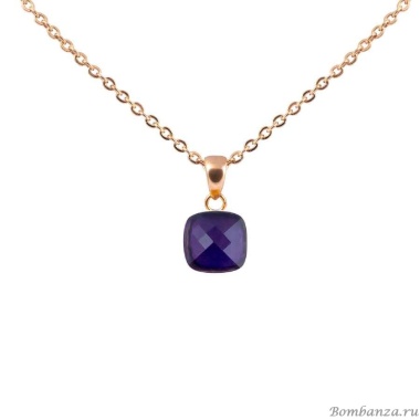 Колье Qudo, Firenze tanzanite 400119.1 V/RG Колье Qudo, Firenze tanzanite 400119.1 V/RG
