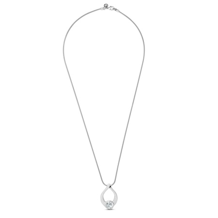 Колье Ciclon, Gotea, металл, кристалл Swarovski, CN-EMO816 хрустальный