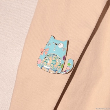 Брошь Shadore, Кот бант