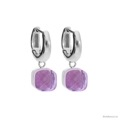 Серьги Qudo, Firenze heather, 300354 V/S Серьги Qudo, Firenze heather, 300354 V/S