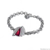 Браслет Tra-la-ra, Odisea, с кристаллом, TLR24-237P002 красный Браслет Tra-la-ra, Odisea, с кристаллом, TLR24-237P002 красный