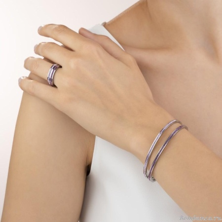 Кольцо Coeur de Lion,  Hell-Amethyst-Silber 0129/40-0844 52 Кольцо Coeur de Lion,  Hell-Amethyst-Silber 0129/40-0844 52