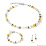 Серьги Coeur de Lion, Joyful Colours Yellow, 3339/21-0100. Германия