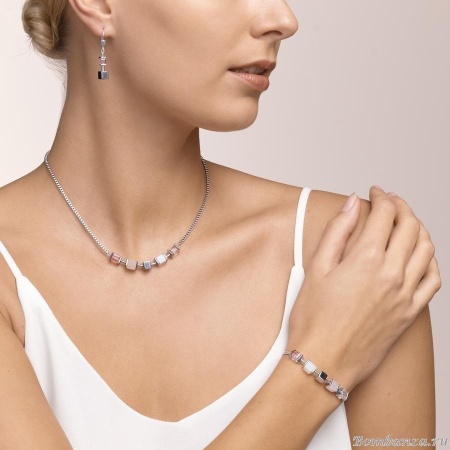 Серьги Coeur de Lion, Light Rose 5052/20-1920. Германия