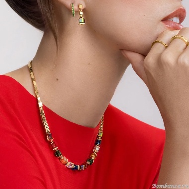 Колье Coeur de Lion, Multicolour Gold, 2100/10-1516 Колье Coeur de Lion, Multicolour Gold, 2100/10-1516