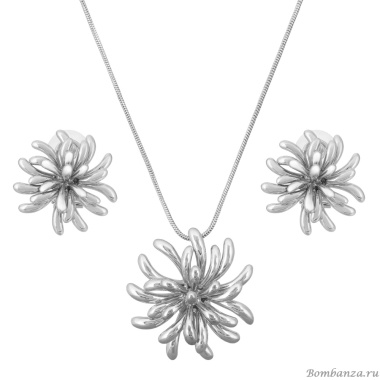 Комплект Fiore Luna, колье+серьги, SG201746E-002 S
