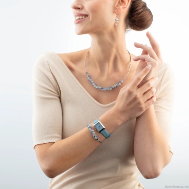 Часы Coeur de Lion, Light Blue-Silver, 7670/71-0741