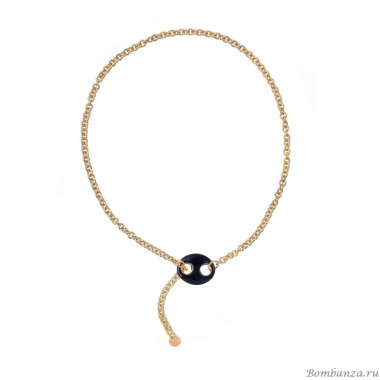 Колье Francesca Bianchi, с эмалью, FB25.2-15T черный