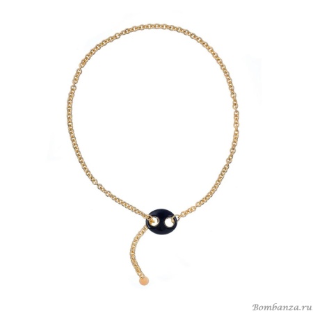 Колье Francesca Bianchi, с эмалью, FB25.2-15T черный