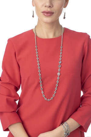 Колье Ciclon,  CN-191818_4165 ярко-розовый