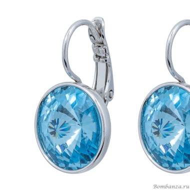 Серьги Fiore Luna, Aquamarine, A1903.M22 BL/S Серьги Fiore Luna, Aquamarine, A1903.M22 BL/S