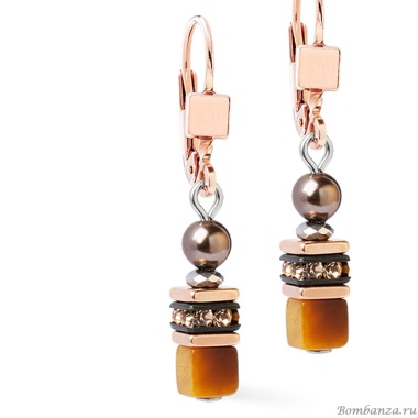 Серьги Coeur de Lion, Brown, 2103/20-1100 Серьги Coeur de Lion, Brown, 2103/20-1100