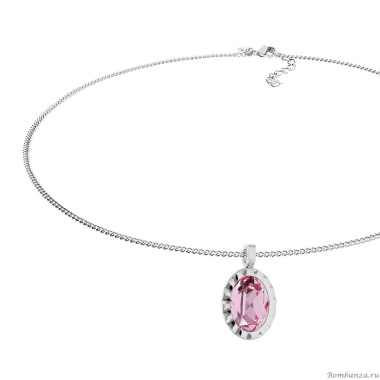 Колье Qudo, TIVOLA UNICA big (S/P) Light rose 3cm, 420530 Колье Qudo, TIVOLA UNICA big (S/P) Light rose 3cm, 420530