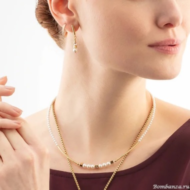 Серьги Coeur de Lion,  White-Gold, 4312/21-1416 Серьги Coeur de Lion,  White-Gold, 4312/21-1416