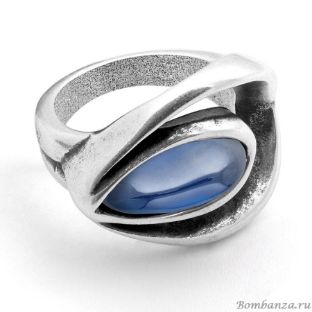 Кольцо Ciclon, Boreal, со вставкой, CN-182512 17, синий