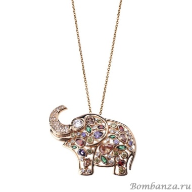 Колье-брошь Fiore Luna, Слоник 15A13NK002AV05 BR Колье-брошь Fiore Luna, Слоник 15A13NK002AV05 BR