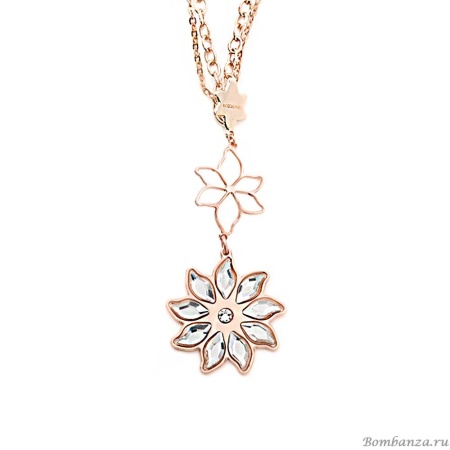 Колье Boccadamo, XGR096RS BR/RG/BW золотистый Колье Boccadamo, XGR096RS BR/RG/BW золотистый, Италия