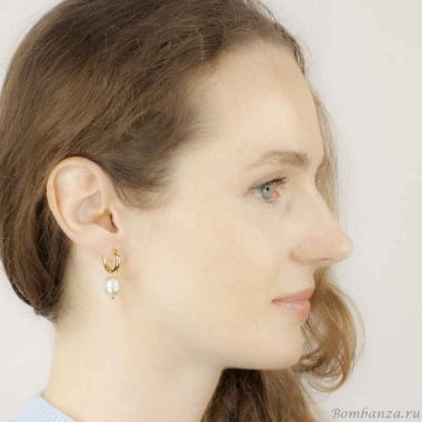 Серьги Fiore Luna, Pearle Ring