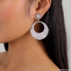 Серьги ORI TAO, Couture, фактурный металл, OT24.1-12-31924 серебристый Серьги ORI TAO, Couture, фактурный металл, OT24.1-12-31924 серебристый