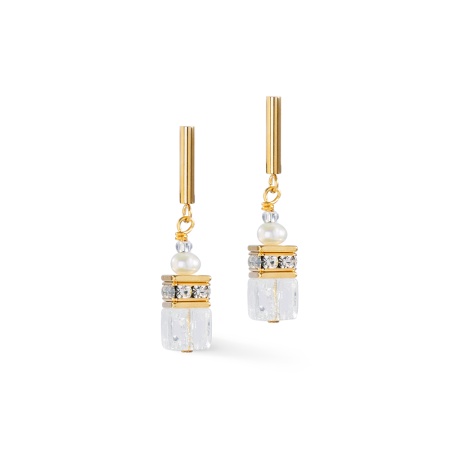 Серьги Coeur de Lion, White-Gold, 1122/21-1416