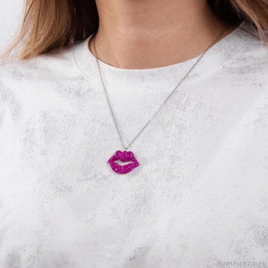 Колье Moon Paris, Ringo, "Искушение", с кристаллами, MR-24.05-015 лиловый