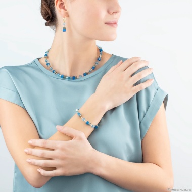 Серьги Coeur de Lion, Turquoise, 4020/20-0600 Серьги Coeur de Lion, Turquoise, 4020/20-0600