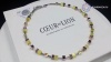Колье Coeur de Lion, Light Yellow, GeoCUBE®, 4016/10-0120