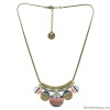 Колье Taratata, Seduction, бронзовое с цветной эмалью, кристаллами и гематитом, TT-E19-02104-30M
