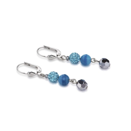 Серьги Coeur de Lion, Turquoise, 4895/20-0600. Германия