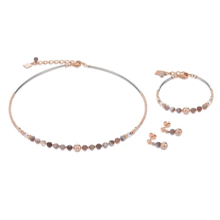 Колье Coeur de Lion,  Beige-Grey 4992/10-1012. Германия