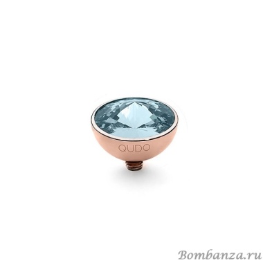 Шарм Qudo, Bottone Aquamarine 627898 BL/RG Шарм Qudo, Bottone Aquamarine 627898 BL/RG