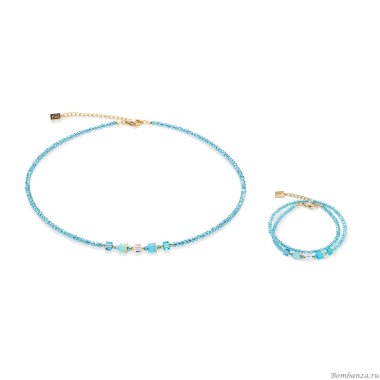 Колье Coeur de Lion, Turquoise, 4464/10-0600 Колье Coeur de Lion, Turquoise, 4464/10-0600