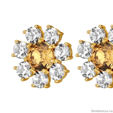 Серьги Dyrberg Kern, AUBRA SG GOLDEN, 460081 Серьги Dyrberg Kern, AUBRA SG GOLDEN, 460081