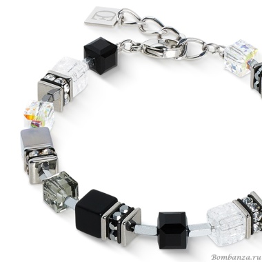 Браслет Coeur de Lion, Black-Silver, 3039/30-1317 Браслет Coeur de Lion, Black-Silver, 3039/30-1317. Германия