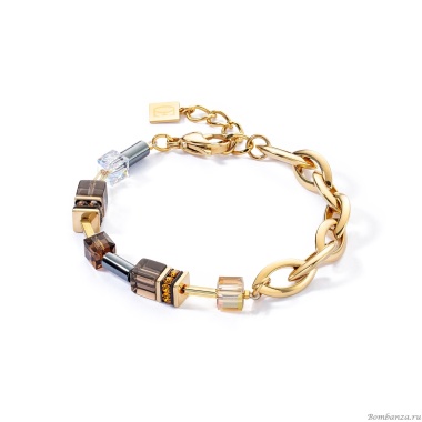 Браслет Coeur de Lion, Brown-Gold, 4524/30-1116 Браслет Coeur de Lion, Brown-Gold, 4524/30-1116. Германия