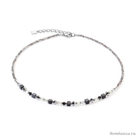 Колье Coeur de Lion, Black-White, 4239/10-1314