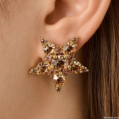 Серьги Dyrberg Kern, GEMINI SG GOLDEN, 450004 Серьги Dyrberg Kern, GEMINI SG GOLDEN, 450004