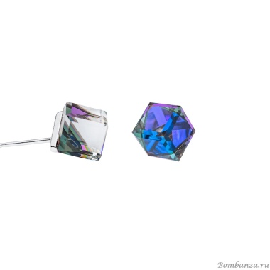 Пусеты Fiore Luna, Crystal Heliotrope Пусеты Fiore Luna, Crystal Heliotrope